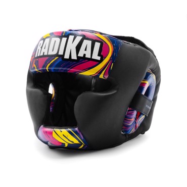 FUJIMAE Radikal 3.0 Head Guard - purple/yellow